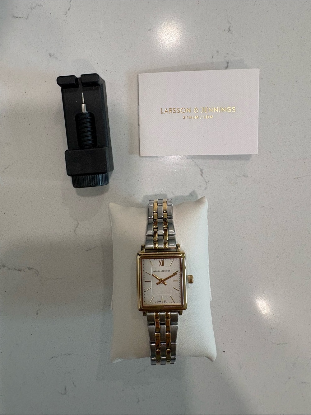 Larsson & Jennings Classic Mixed Metal Watch